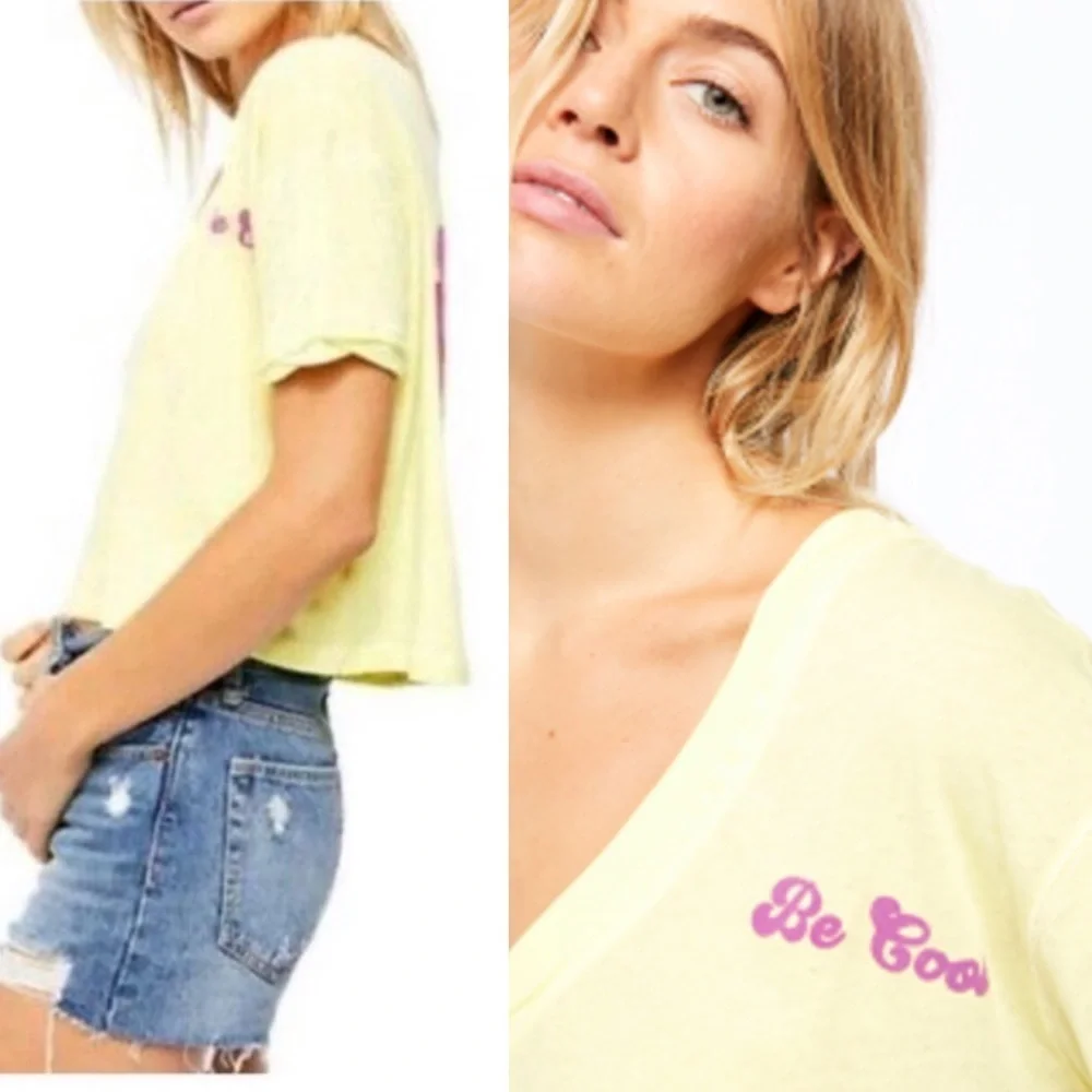 Free People Heart Of Gold T-shirt SzS